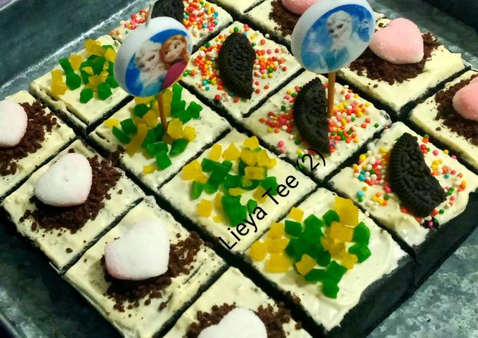 Ini dia! Bagaimana cara bikin SLice Cake Birthday (Kue Ultah Potong) dijamin sesuai selera