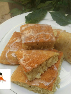 A picture of My simple Basbousa cake.