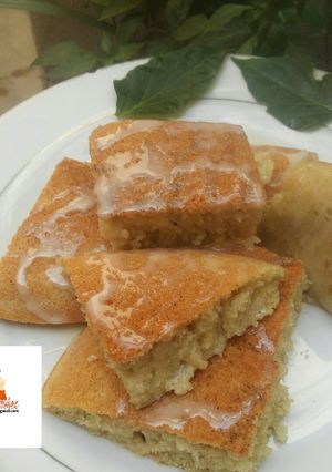 A picture of My simple Basbousa cake.