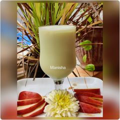 Apple Milkshake (Healthy Breakfast) A picture of Apple Milkshake (Healthy Breakfast).