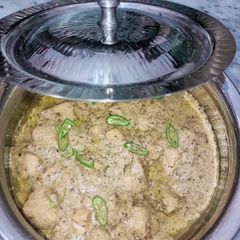 White creamy handi A picture of White creamy handi.