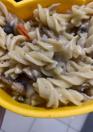 Foto resep Chicken Mushroom Fusilli