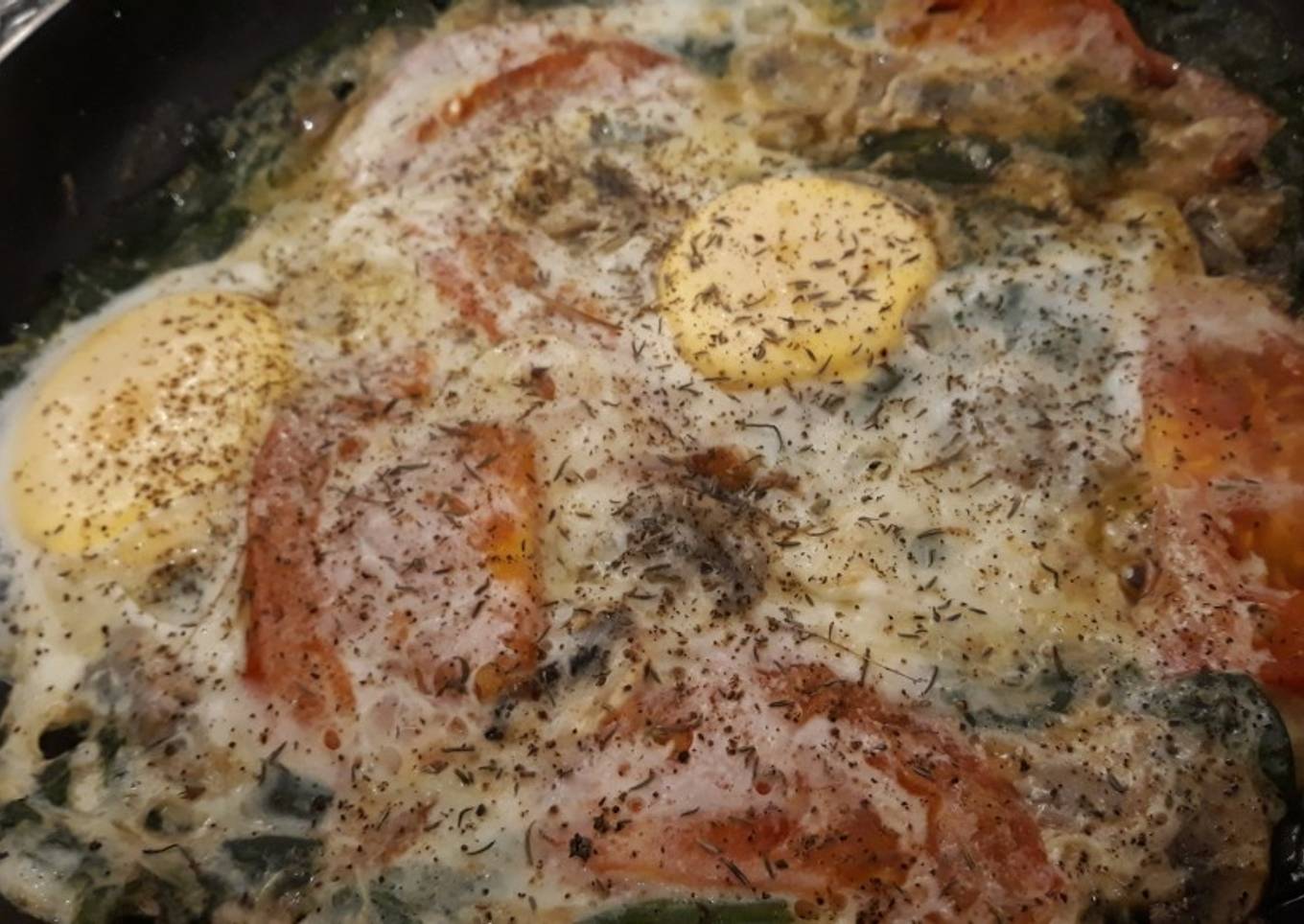 Mes épinards sautés 💓