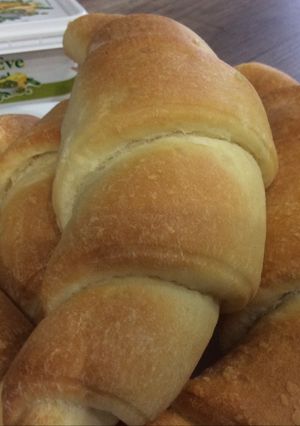 Vajas kifli recept fotója