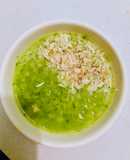 Cháo rau mồng tơi nấu cua biển