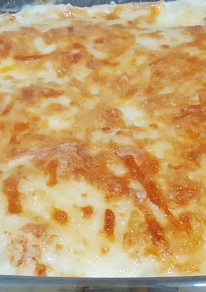 Una foto de Canelones de pollo
