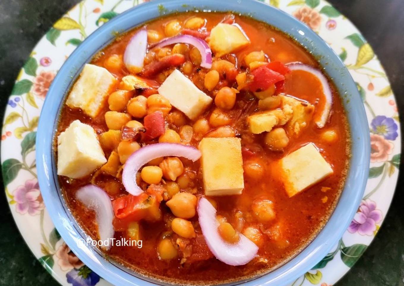 Paneer Chole Curry