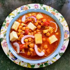 A picture of Paneer Chole Curry.
