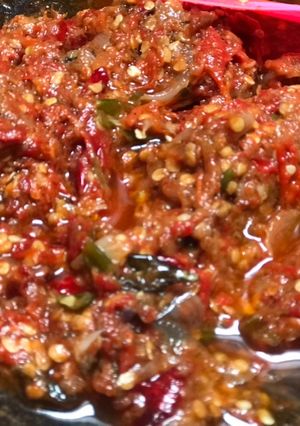 Foto resep Sambal terasi Medan simple