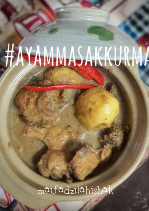 Gambar Ayam masak kurma