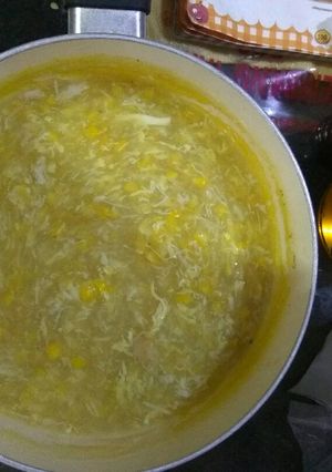 Foto resep Sup jagung kepiting ala resto