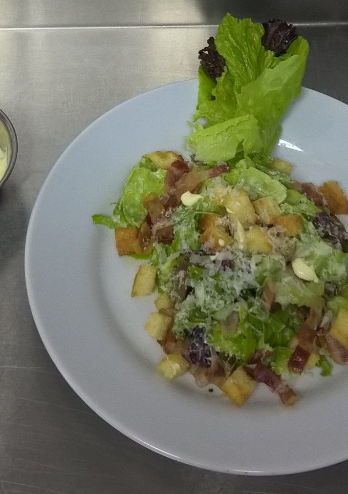 Una foto de Ensalada Caesar