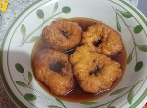 Una foto de Picarones pasados esponjosos😋