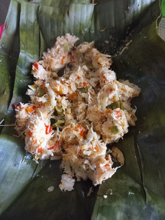 Foto resep Botok tahu tempe udang teri medan