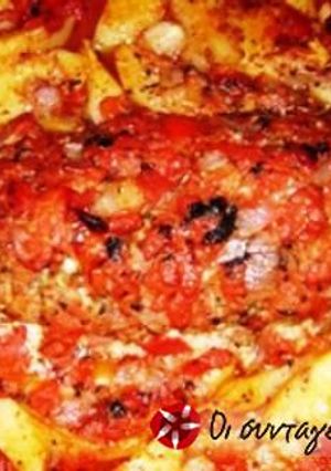 Φωτογραφία της συνταγής Ρολό κιμά κοκκινιστό