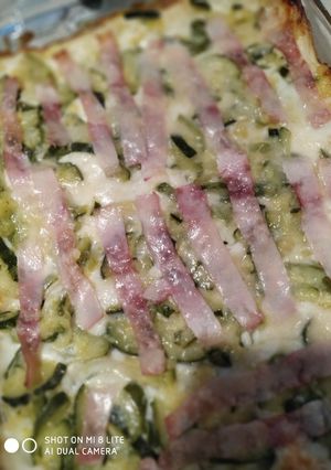 Foto di Pasticcio zucchine e prosciutto