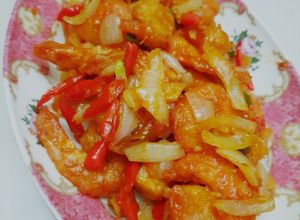 Foto resep Udang krispy saus asam manis