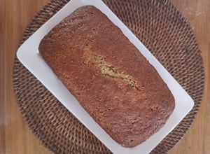 Una foto de Budín de banana súper húmedo
