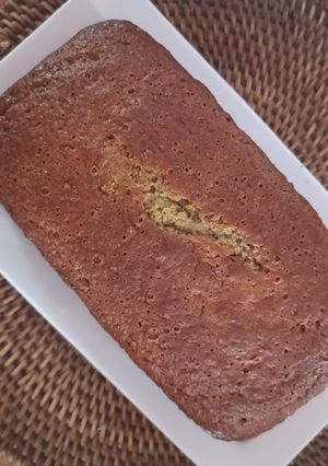 Una foto de Budín de banana súper húmedo