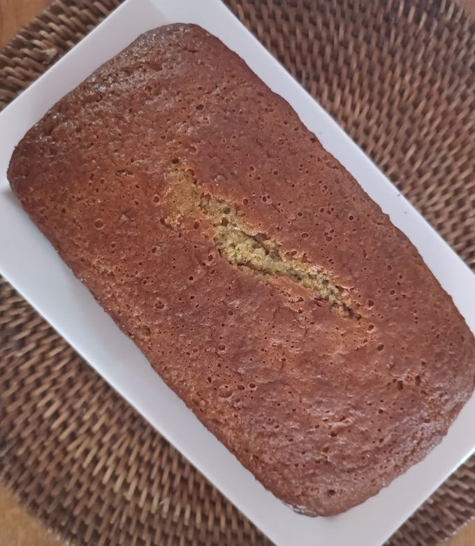 Una foto de Budín de banana súper húmedo