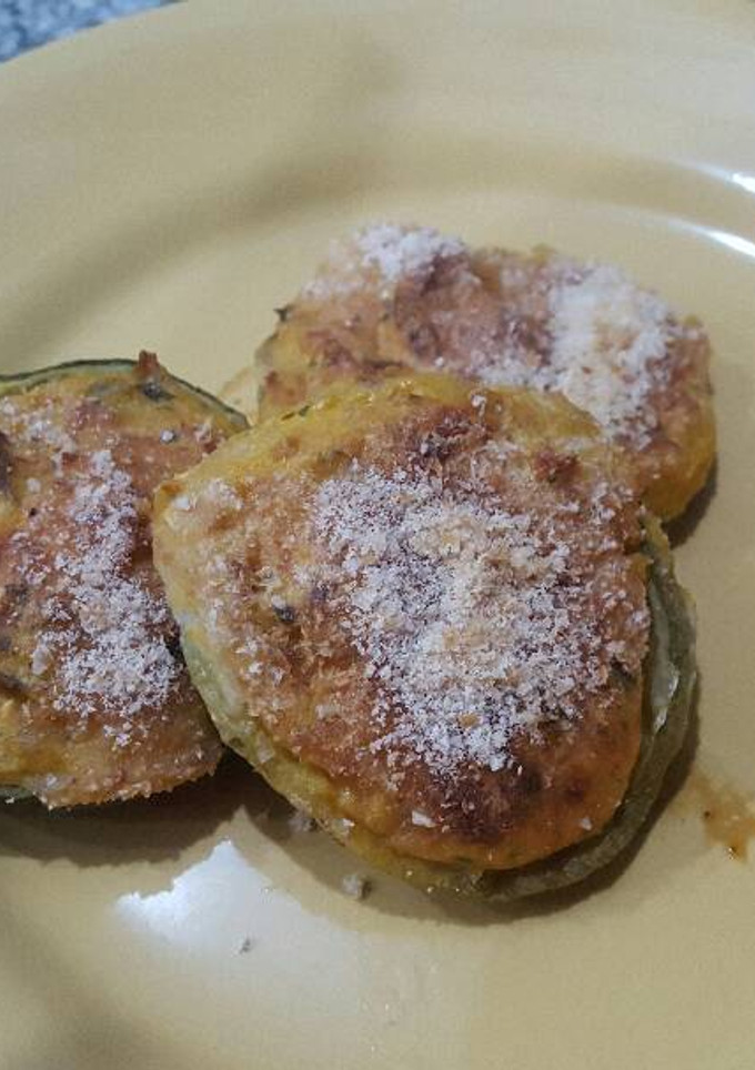 Una foto de Zapallitos rellenos vegetarianos