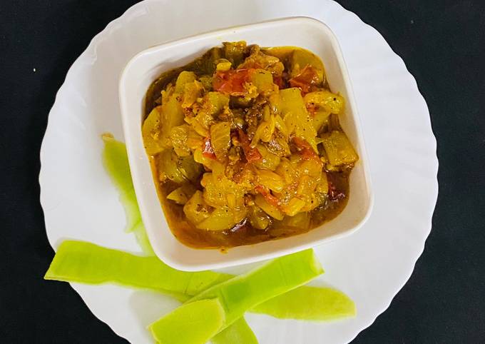 Recipe of Favorite Louki ki Sabji