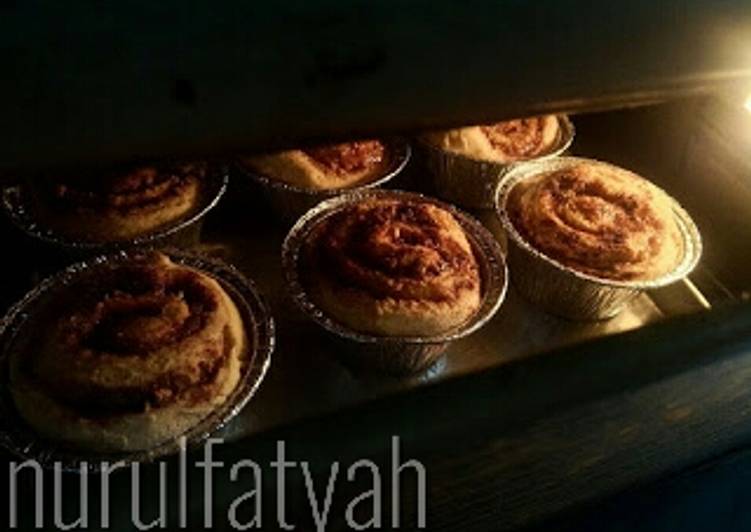 Anti Ribet, Bikin 14. Cinnamon rolls Menu Enak