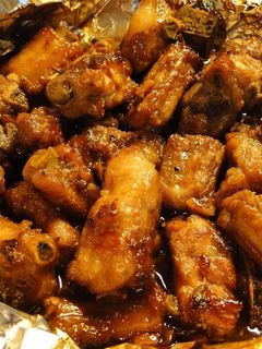 Hình của món Sườn bỏ lò.