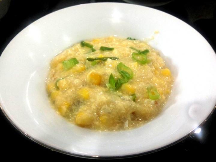 Resep Sup ayam jagung simpel ala ala chinese food, Menggugah Selera