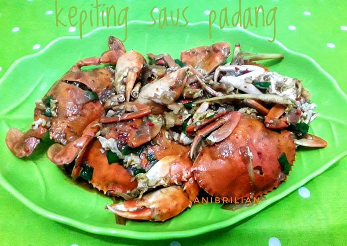 Kepiting saus padang