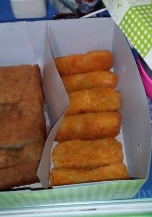 Foto resep Bolu pisang dan risoles takjil berbuka #SiapRamadan