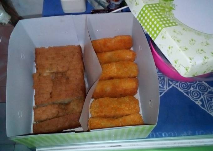 Bolu pisang dan risoles takjil berbuka #SiapRamadan