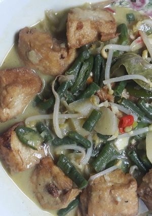 Foto resep Opor tahu campur campur #vegetarian #5resepterbaruku