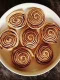 Galletas espiral de vainilla y cocoa