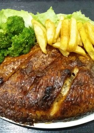 Foto resep Ikan gurame bakar bumbu ketumbar