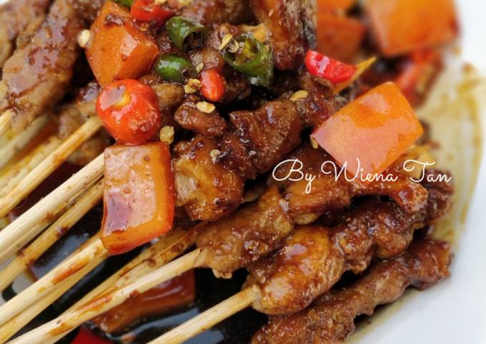 Anti Ribet, Memasak 27. Sate Bebek Bumbu Kecap Bunda Pasti Bisa