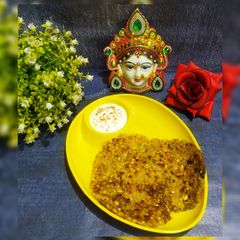 A picture of Sabudana Thalipeeth.