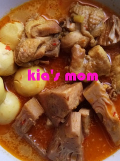 Foto resep Sayur nangka plus ayam dan telor puyuh