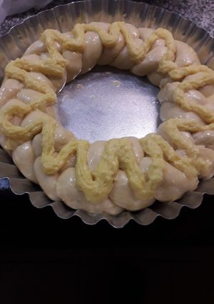 Una foto de Crema pastelera en microondas