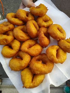 Una foto de Bunyols de Carabassa