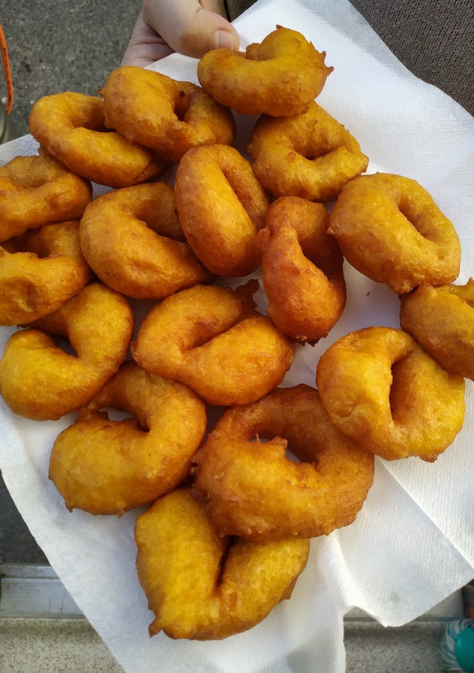Una foto de Bunyols de Carabassa