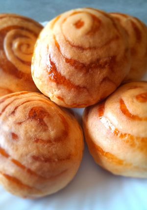 Una foto de Bollitos con leche condensada