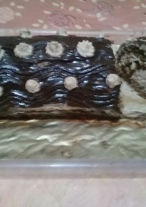 صورة لوصفة بسكويت رولي بالشوكولاتة