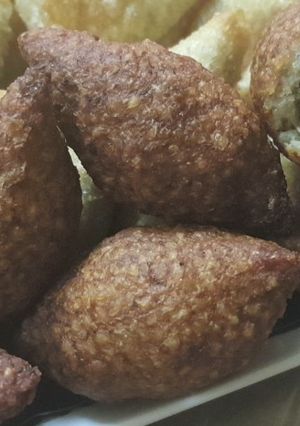 صورة لوصفة كبة مقلية بحشوة الدجاج
