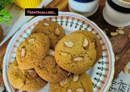 किनवा बादाम कुकीज