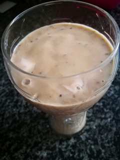 Una foto de Batido rico en proteínas