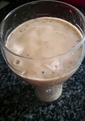 Una foto de Batido rico en proteínas
