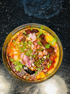 A picture of Dal dhokli.