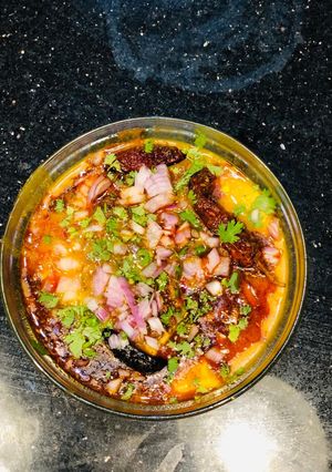 A picture of Dal dhokli.