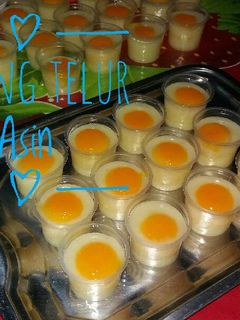 Foto resep Puding Telur Asin